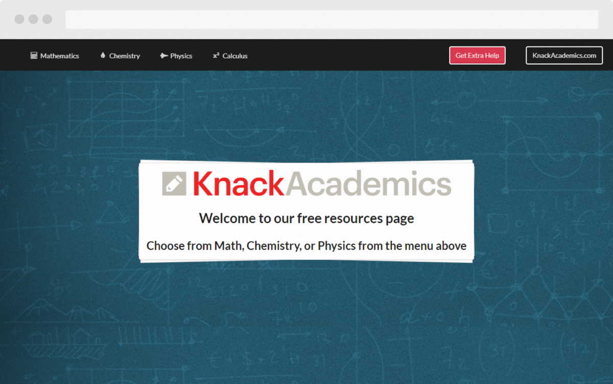gif of old Knack Club on Knack Academics